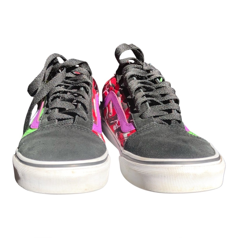Vans Shoes Mens Size 6.5 Womens 8 Black A Nightmare Before Christmas Suede